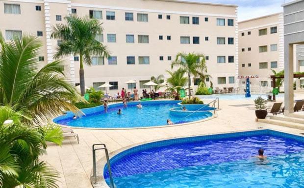 Apartamento Encontro Das Aguas Caldas Novas Dış mekan fotoğraf