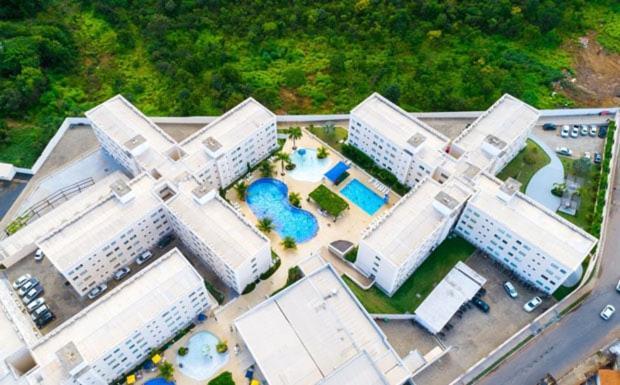 Apartamento Encontro Das Aguas Caldas Novas Dış mekan fotoğraf