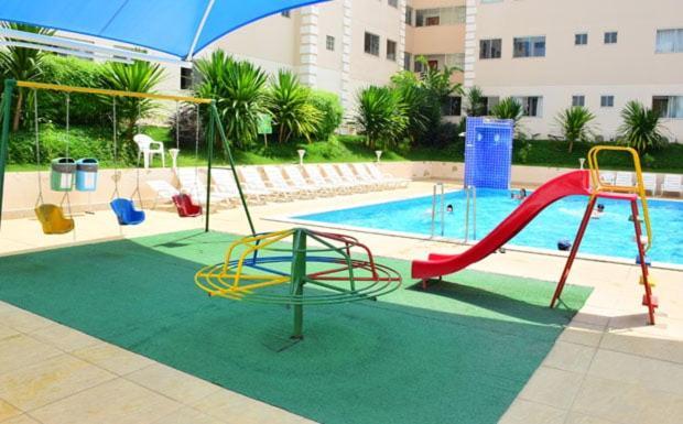 Apartamento Encontro Das Aguas Caldas Novas Dış mekan fotoğraf