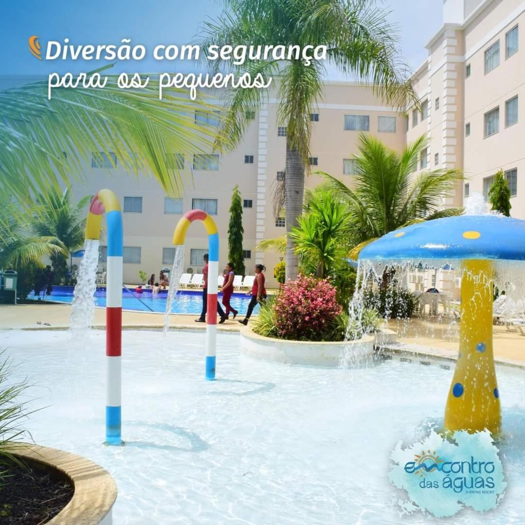 Apartamento Encontro Das Aguas Caldas Novas Dış mekan fotoğraf